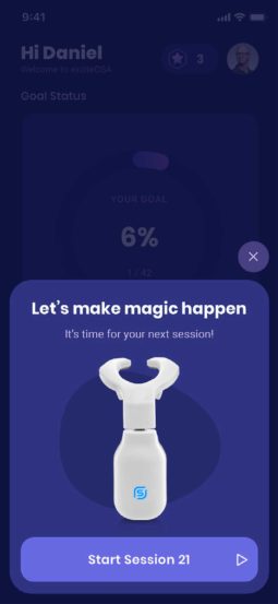 eXciteOSA start session