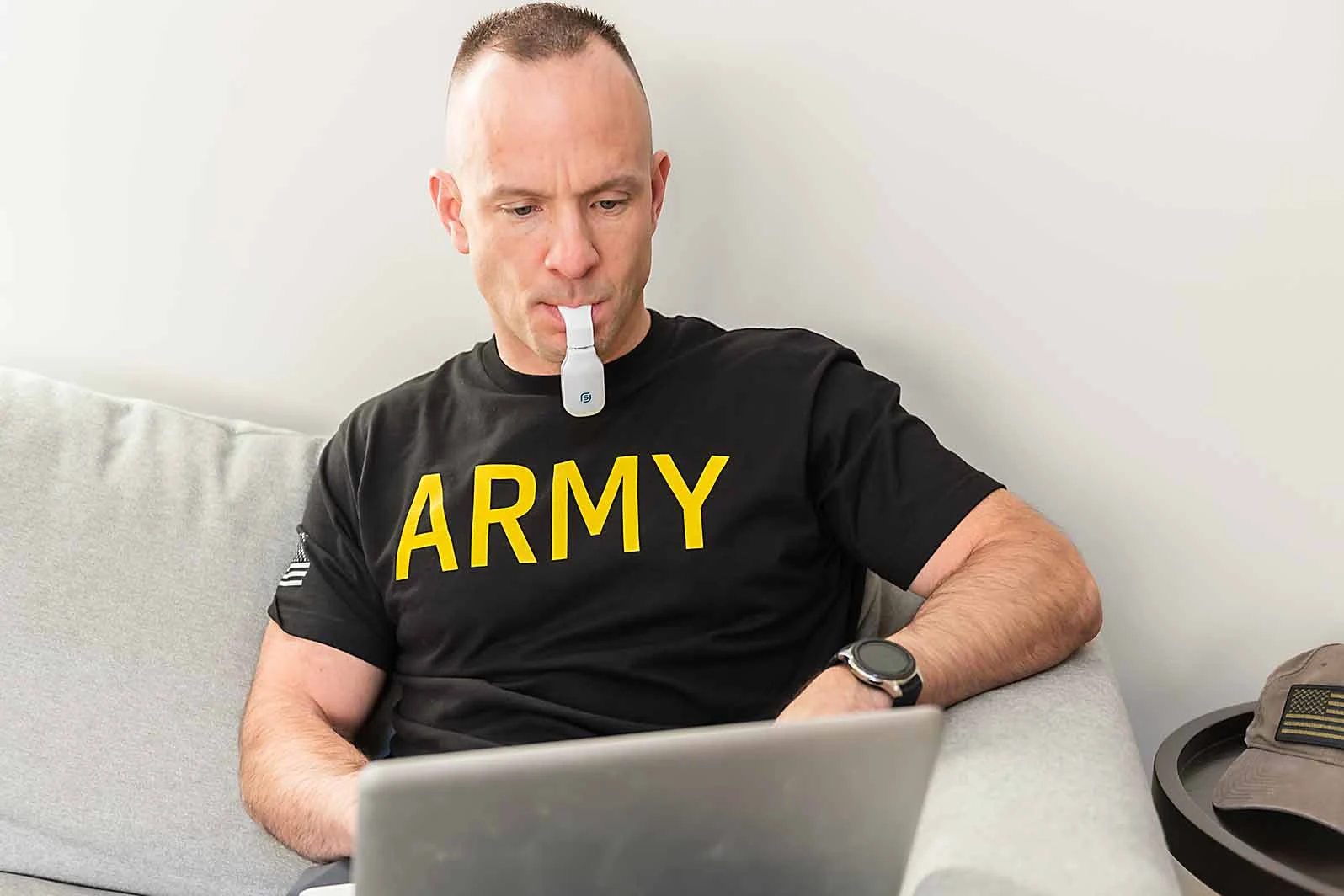 Army Veteran using eXciteOSA for Sleep Apnea Treatment